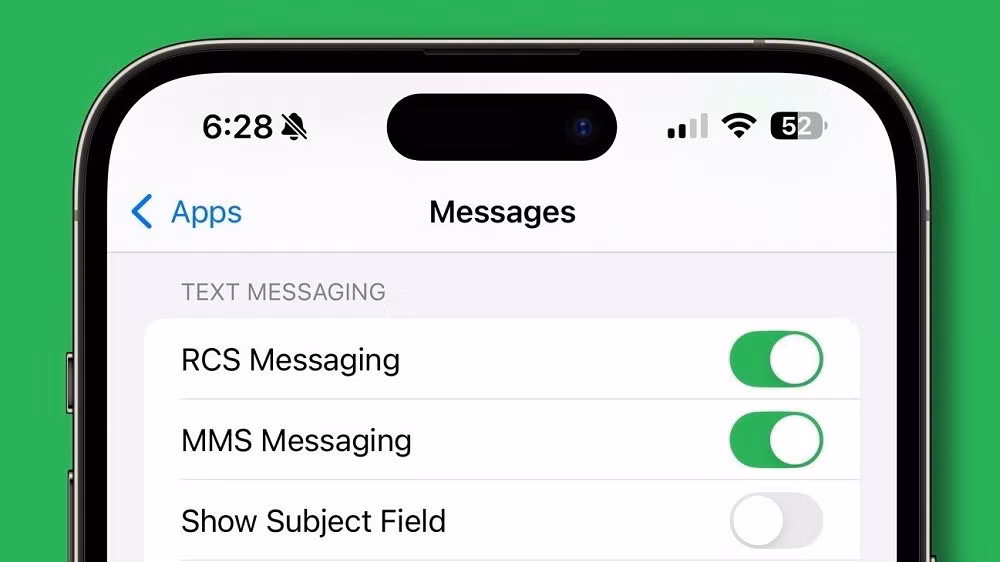 Ngay cả chuẩn RCS, vốn được xem là nâng cấp của SMS, cũng không được mã hóa đầu cuối khi giao tiếp liên nền tảng.