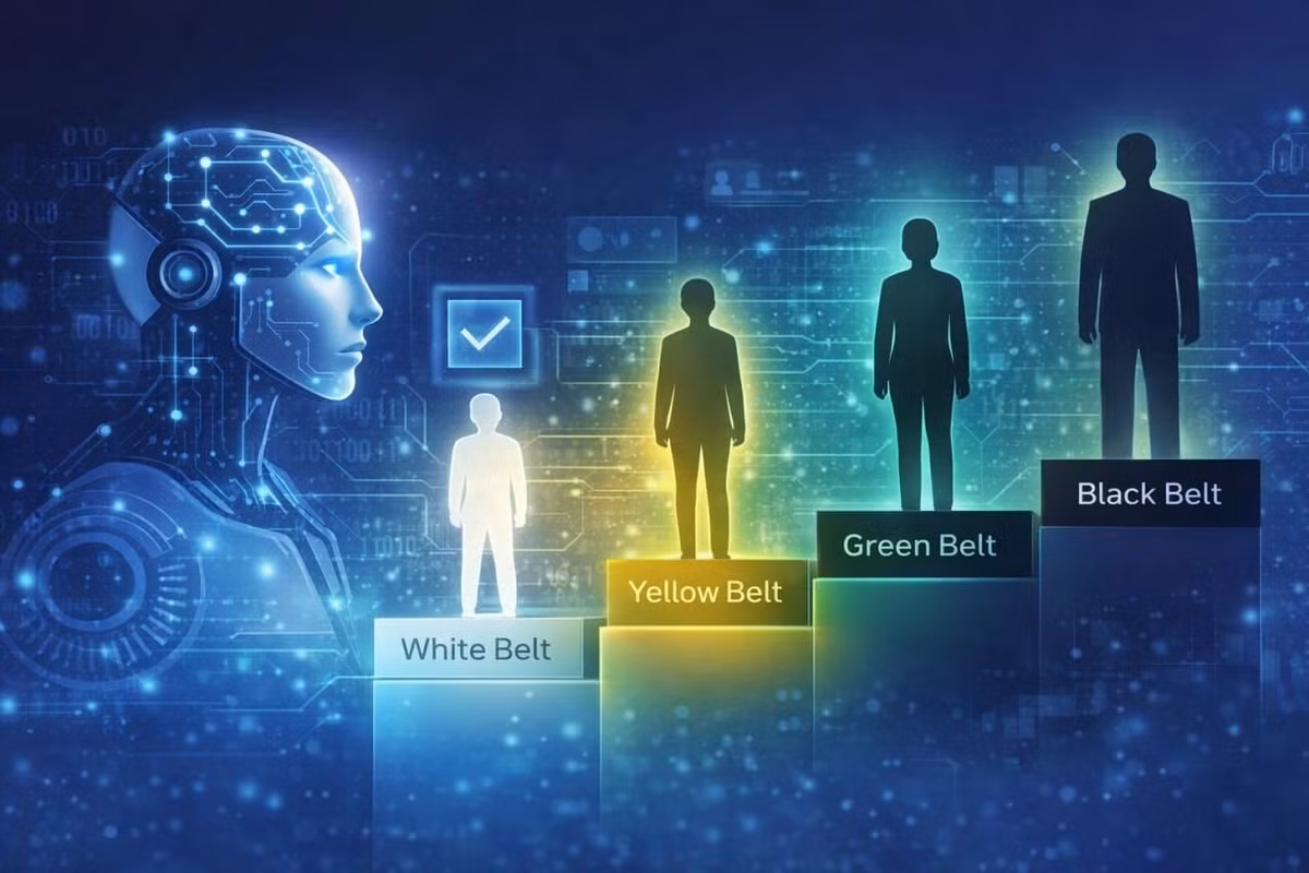 Ở cấp độ cao nhất, những người đạt “đai đen AI” không chỉ giỏi sử dụng công cụ mà còn đóng vai trò dẫn dắt chuyển đổi số và đào tạo nhân lực mới trong tổ chức.