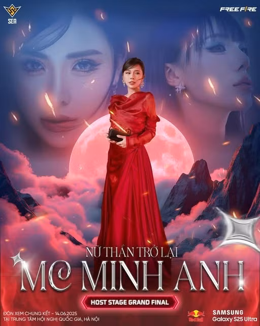 Sau thời gian im ắng, MC Minh Anh, biểu tượng sắc đẹp của làng Esports chính thức trở lại với vai trò host tại Chung Kết FFWS SEA 2025 SPRING.