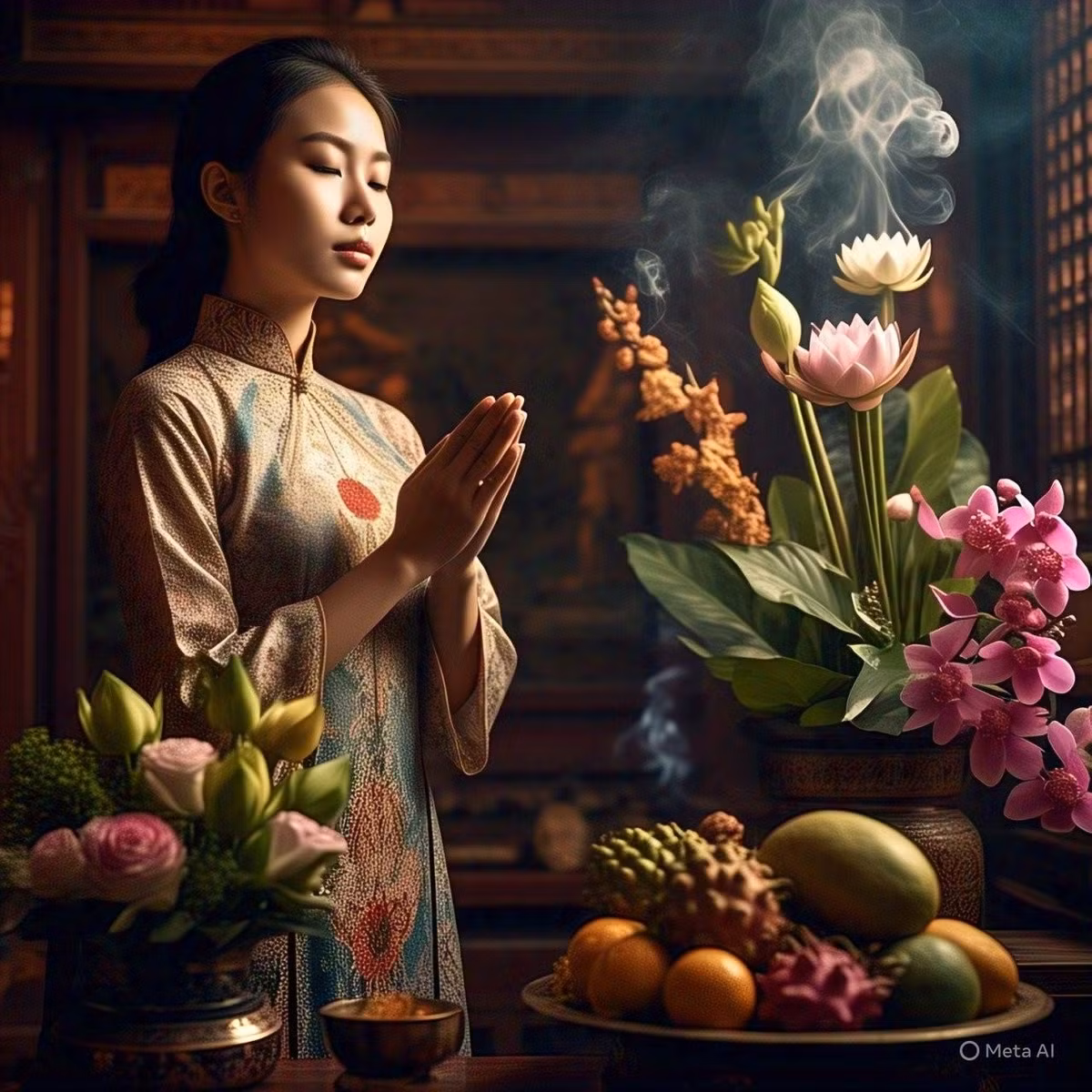 Lưu ý khi thanh tẩy ban thờ đón may mắn, rước cát lành vào Rằm tháng 6 nhuận Âm lịch 2025