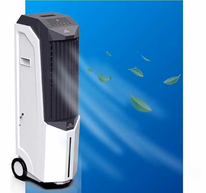 5. Quạt điều hòa làm mát diện rộng, giảm nhiệt độ nhanh và giúp không khí trong lành hơn.