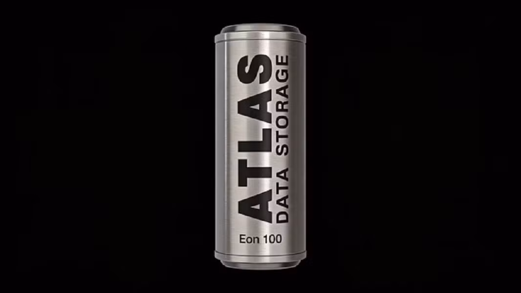 Ngày 2/12, Atlas Data Storage công bố Atlas Eon 100, công nghệ lưu trữ dữ liệu bằng DNA.