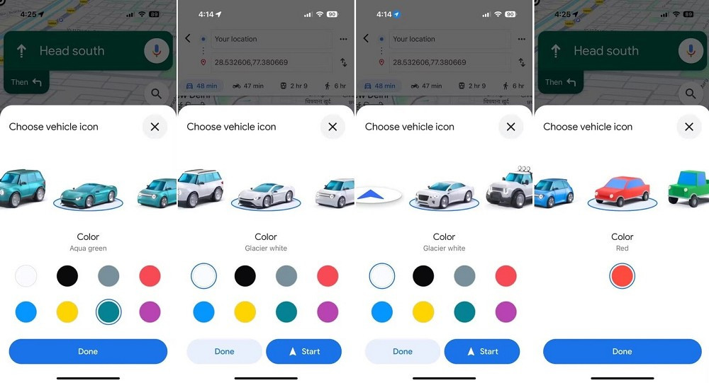 Trong phiên bản Google Maps 25.42.02.817770306, tùy chọn này được chuyển sang mục Your vehicles trong phần cài đặt, ngay cạnh loại nhiên liệu.