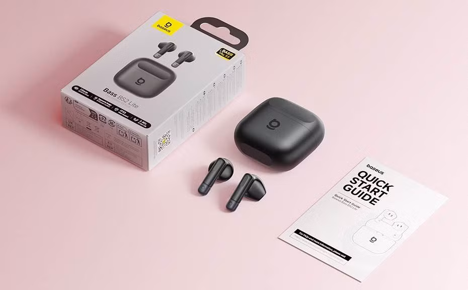 2. Baseus Bass BS2 Lite tập trung vào dải trầm mạnh mẽ, tạo âm thanh dày và sôi động cho nhạc pop, EDM.