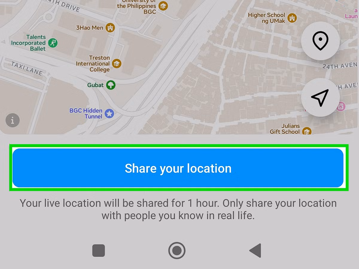Meta cho biết người dùng có thể giới hạn chia sẻ vị trí với “Bạn thân” hoặc tắt hoàn toàn.