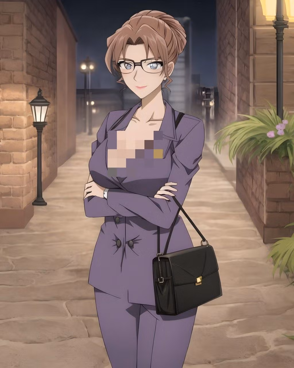 Nhiều fan hài hước cho rằng đây là lý do ông Mouri vẫn mãi vương vấn vợ cũ.