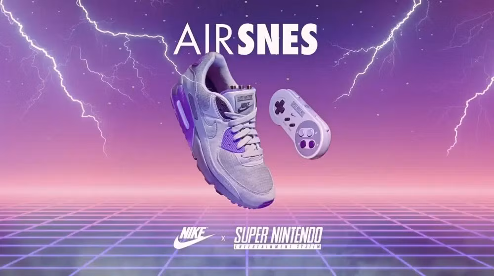 Người dùng có thể kết nối giày với màn hình để chơi các game kinh điển như Donkey Kong Country.