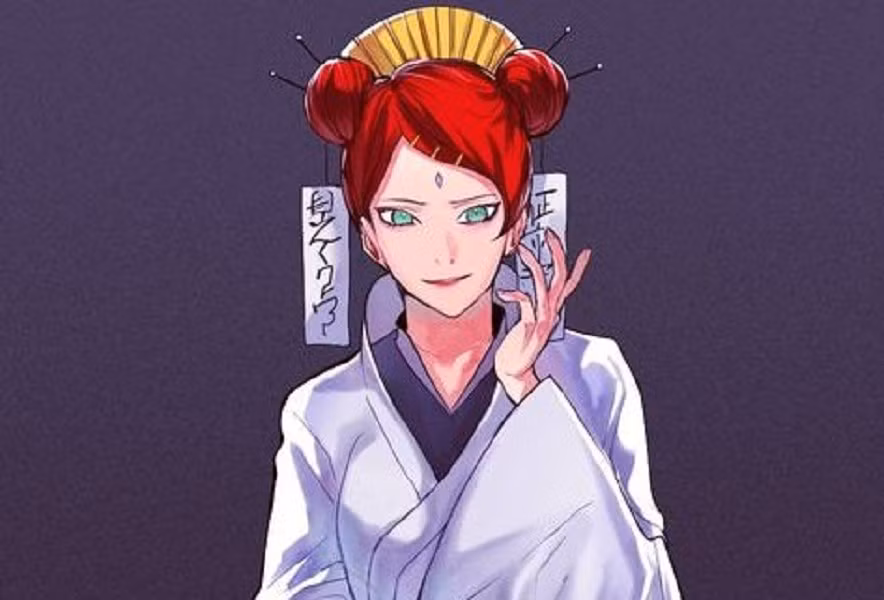 Bà là vợ của Hokage Đệ Nhất Hashirama Senju và là Jinchuriki đầu tiên của Cửu Vĩ.