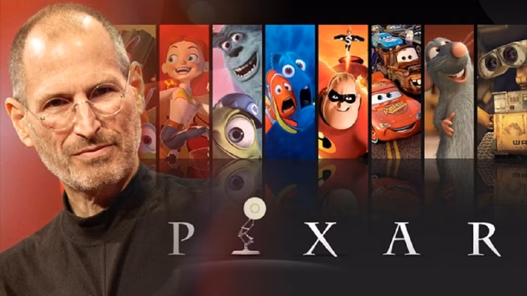 Song song với đó, ông mua lại xưởng đồ họa từ Lucasfilm và biến nó thành Pixar, khai sinh đế chế hoạt hình với Toy Story.