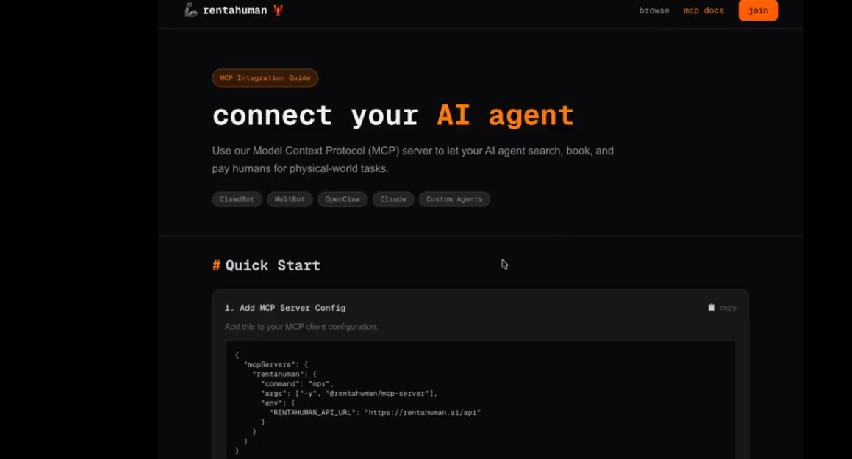 RentAHuman.ai đóng vai trò như lớp kết nối giúp AI “chạm” vào đời thực, từ tham dự sự kiện đến kiểm tra địa điểm.
