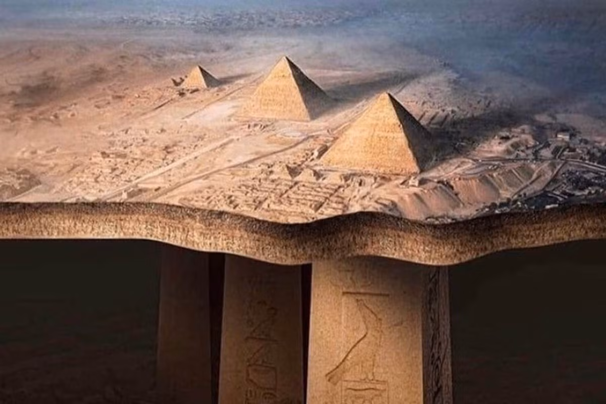 Giả thuyết cho rằng hệ thống được xây dựng bởi một nền văn minh 38.000 năm tuổi.(Ảnh: TA NEA)