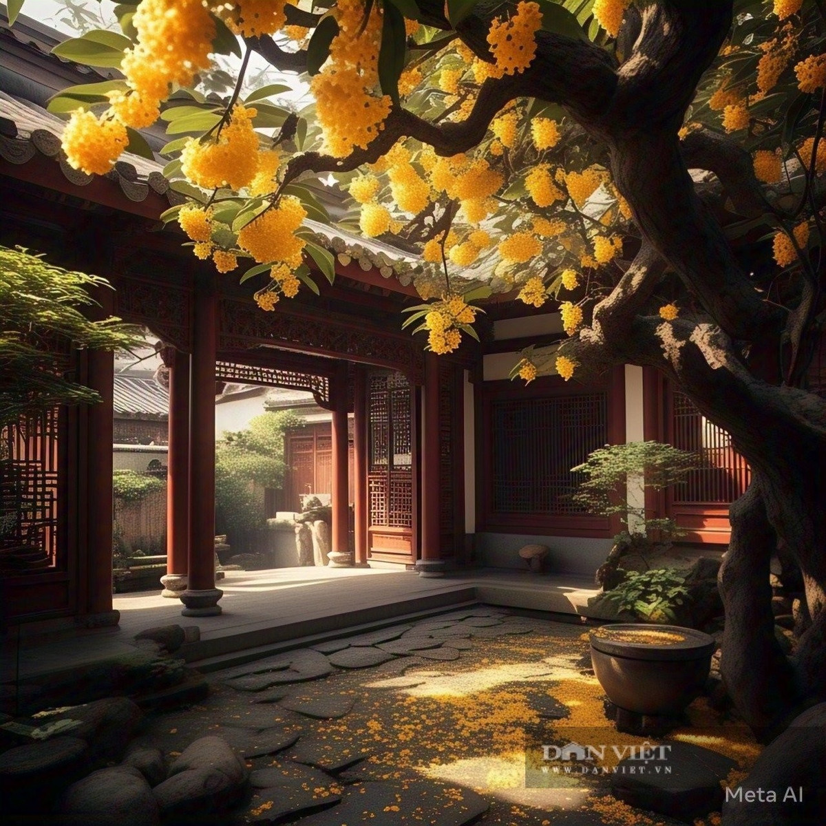 5. Cây mộc hương – Mời quý nhân ghé cửa, ban phúc muôn đời. Theo người xưa, mộc hương mang lại may mắn và thịnh vượng. Tên gọi đồng âm với “quý nhân” nên được ví như cầu nối đón vận may vào nhà.