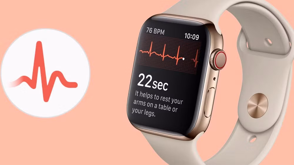 Nhờ cảm biến nhịp tim và tính năng ECG, smartwatch có thể ghi nhận cả những cơn rung nhĩ không triệu chứng.