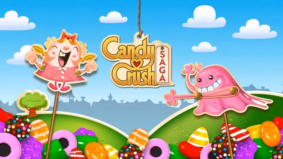 "Game quốc dân" Candy Crush Saga hiện có hơn 18.700 màn chơi và hàng trăm triệu người chơi trên toàn thế giới.(Ảnh: Microsoft)