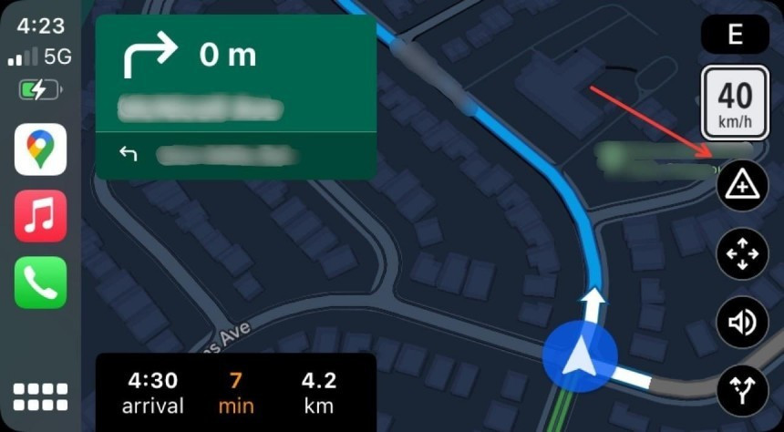 Khi tín hiệu GPS yếu, ứng dụng sẽ phải dựa nhiều vào dữ liệu mạng, khiến vị trí và hướng đi dễ bị sai lệch.