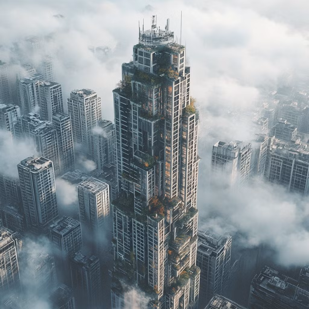 Để vận hành, tòa tháp Trái Đất sẽ cần hệ thống điện, nước, xử lý rác và tuần hoàn oxy phức tạp như một trạm vũ trụ khổng lồ.(Ảnh: Thanh niên Việt)