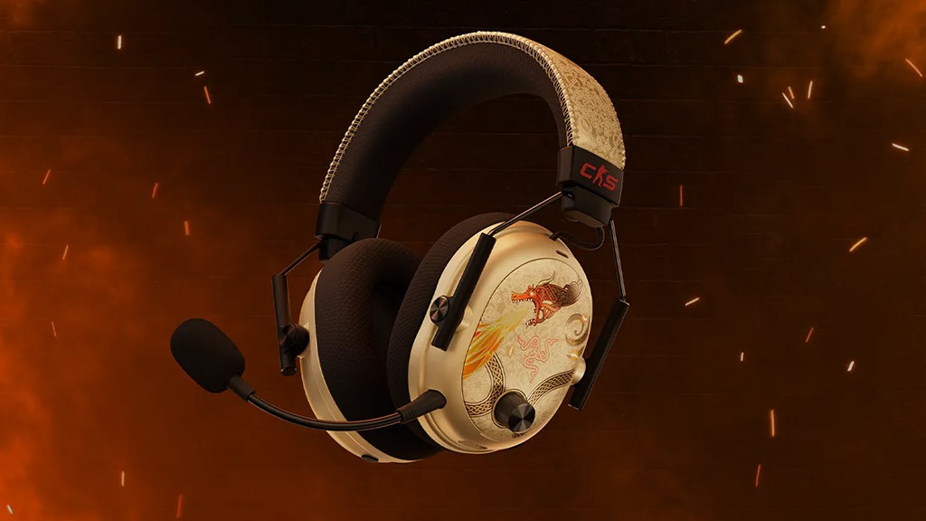 Tai nghe BlackShark V3 Pro bản CS2 có mic HyperClear và âm thanh tinh chỉnh riêng cho game FPS.