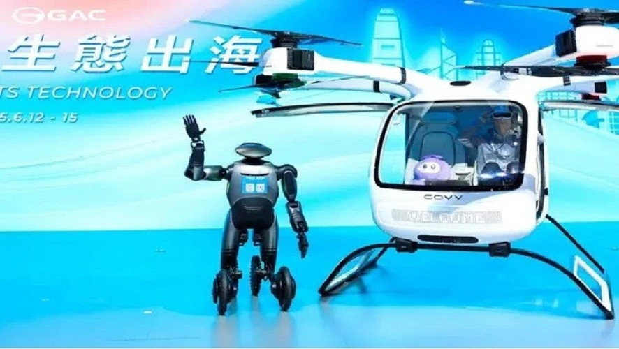 Tập đoàn GAC (Guangzhou Automobile Group Co., Ltd.) của Trung Quốc vừa công bố mẫu xe bay Govy AirCab tại Triển lãm Ô tô và Chuỗi cung ứng Hồng Kông. (Ảnh: IE)