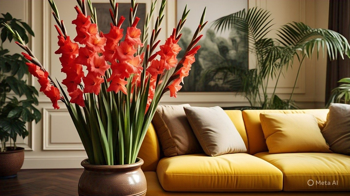 4. Người xưa nói: Lay ơn đỏ vào nhà, xua đuổi điềm xấu, vượng tài phát lộc Hoa lay ơn là một trong những loài hoa quen thuộc của người dân Việt Nam. Vào mỗi ngày lễ Tết, bạn có thể bắt gặp chúng ở bất kỳ nơi đâu, nhất là trên bàn thờ gia tiên, đặc biệt là hoa lay ơn đỏ.