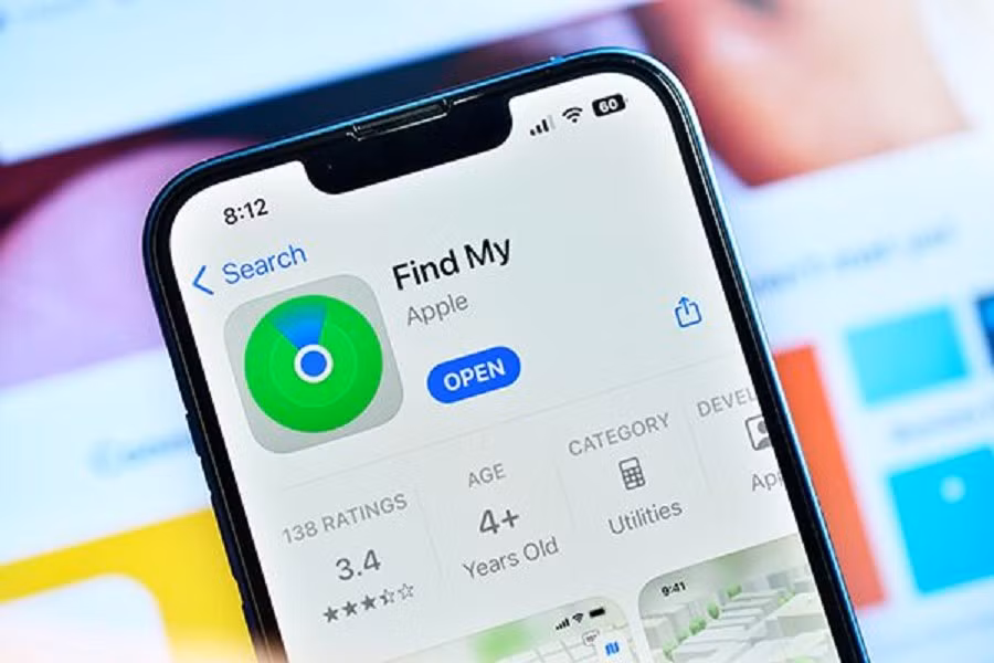 Tính năng Find My trên iPhone giúp định vị thiết bị và bảo vệ dữ liệu khi bị mất cắp.