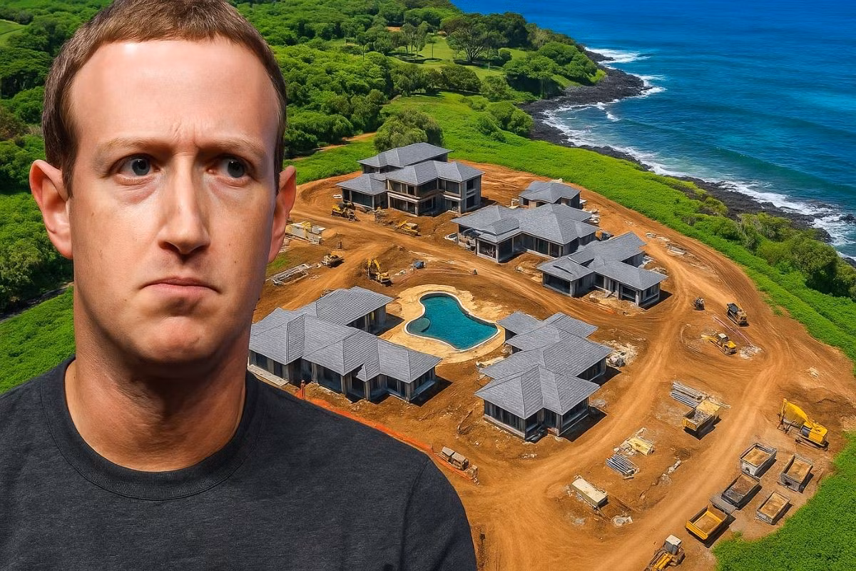 Mark Zuckerberg được cho là xây khu phức hợp khổng lồ ở Hawaii với hầm trú ẩn ngầm, dù anh phủ nhận đây là “boongke ngày tận thế