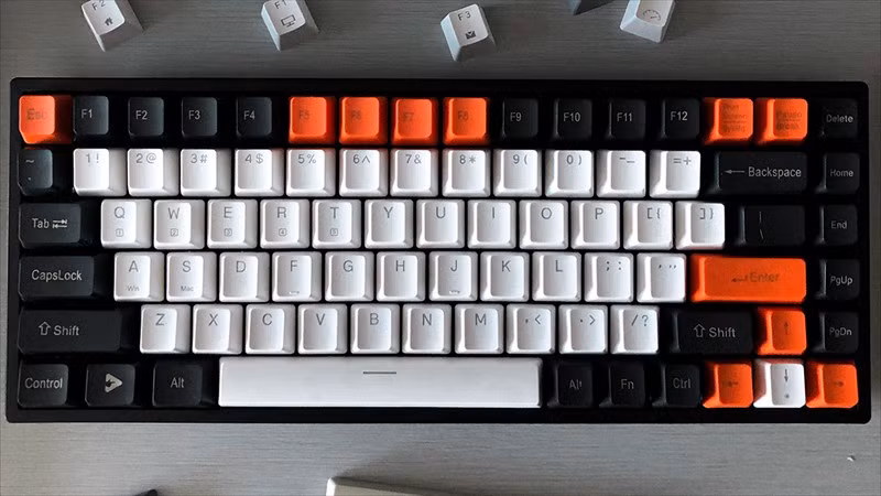 Switch cơ học mang lại tốc độ phản hồi nhanh, hành trình phím rõ ràng và độ bền vượt trội.