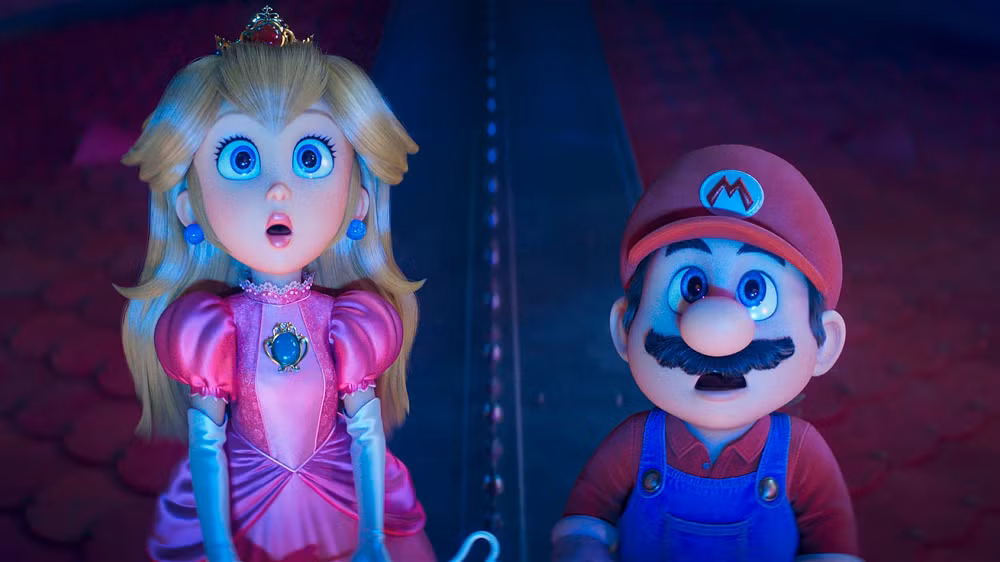 Ngay từ những phút đầu, khán giả đã bị cuốn vào trận chiến mãn nhãn giữa công chúa Rosalina do Brie Larson lồng tiếng và quái vật Megaleg, mở ra một không gian vũ trụ đầy màu sắc và năng lượng.