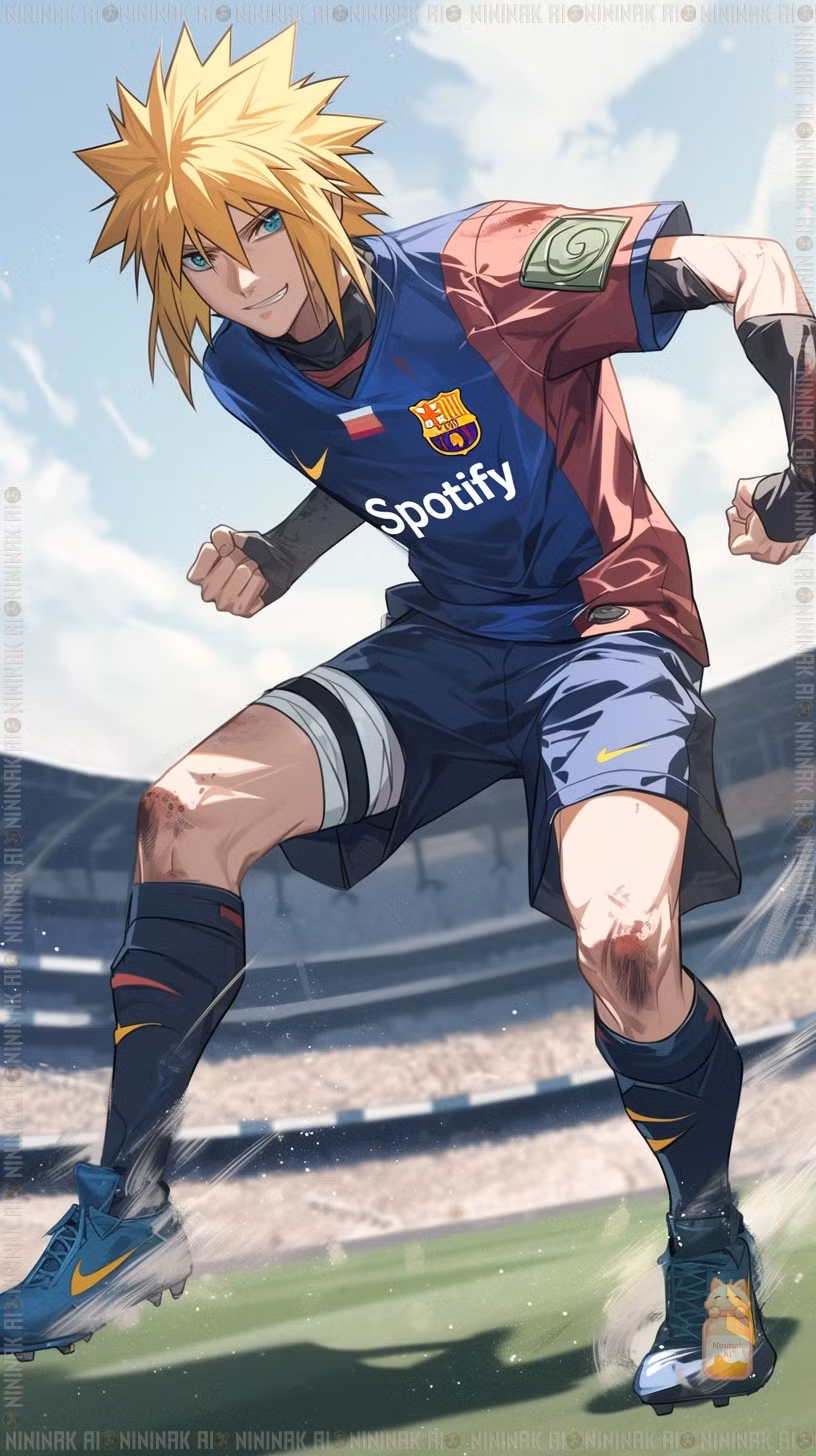 Minato trở thành cầu thủ tốc độ ánh sáng, “nháy mắt” có mặt mọi điểm nóng trên sân đấu.