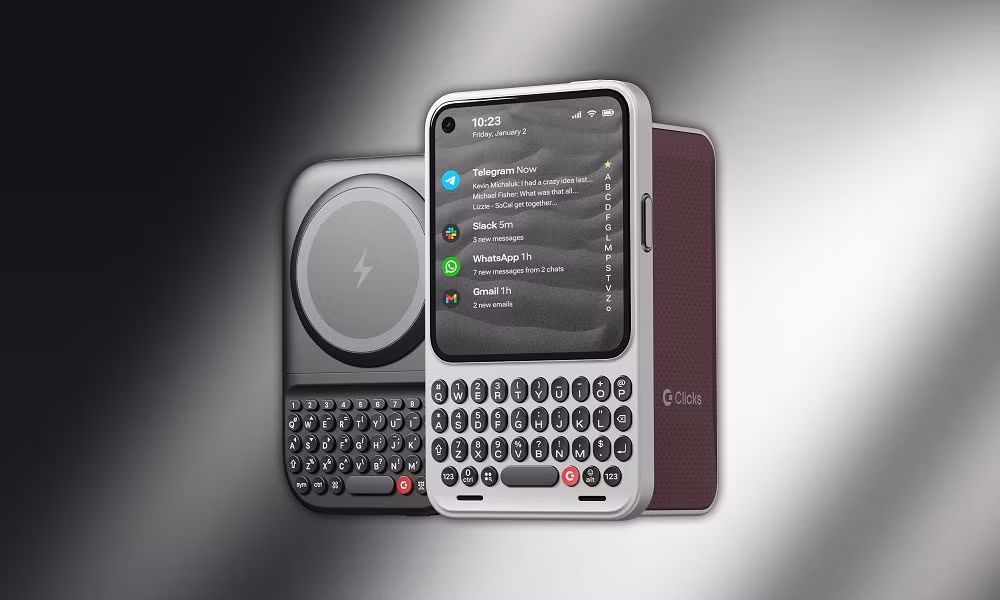 Clicks Communicator mang hơi hướng BlackBerry trở lại với bàn phím QWERTY vật lý, Android 16 và mức giá dễ tiếp cận.