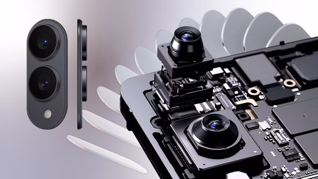 Camera chính 200MP được tinh chỉnh module lấy nét và OIS, giúp giảm 10% độ dày cụm camera.(Ảnh: Thanh niên Việt)