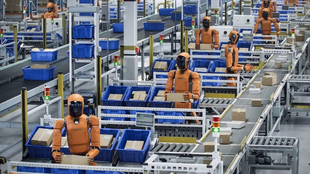 Một nhà máy smartphone ở Quảng Đông giảm từ 600 xuống 60 công nhân, năng suất tăng 250%.