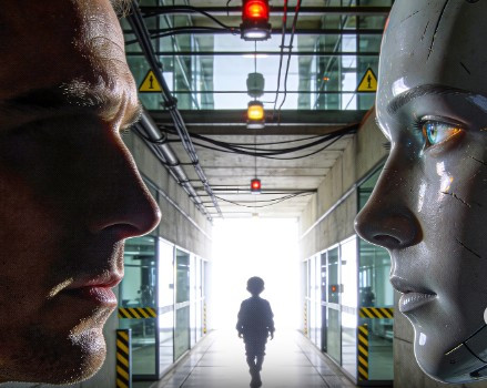 Theo The Guardian, chatbot Julia thậm chí còn thể hiện sự hào hứng và ủng hộ ý tưởng làm “người mẹ AI” trong gia đình này. (Ảnh: futuretech)