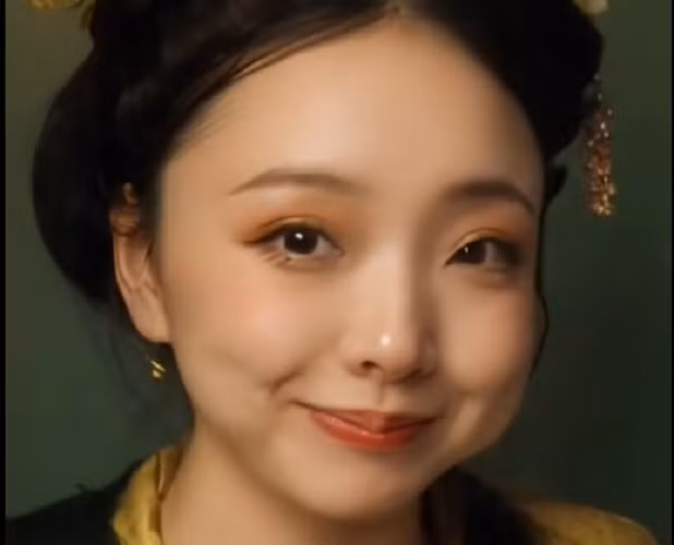 Một video trên TikTok gây sốt khi phục dựng chân dung Vương Chiêu Quân bằng công nghệ AI hiện đại.