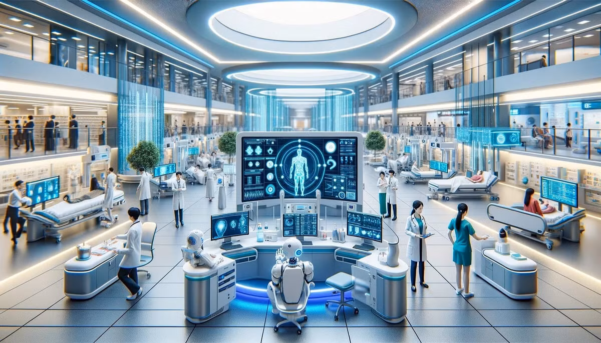 Đại học Thanh Hoa còn thử nghiệm bệnh viện AI, nơi bác sĩ được hỗ trợ bởi dữ liệu cập nhật và đồng nghiệp ảo.