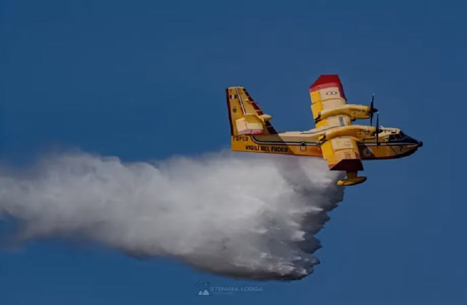 Các startup phối hợp phát triển thủy phi cơ tích hợp AI, cùng drone giám sát cháy từ trên cao theo thời gian thực. (Ảnh: avincis.com)