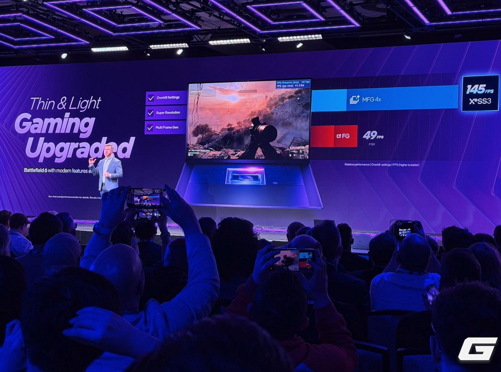 Điều này khiến ranh giới giữa laptop mỏng nhẹ và laptop chơi game ngày càng mờ nhạt, đặc biệt khi hiệu năng trên watt được cải thiện rõ rệt. (Ảnh: Genk)