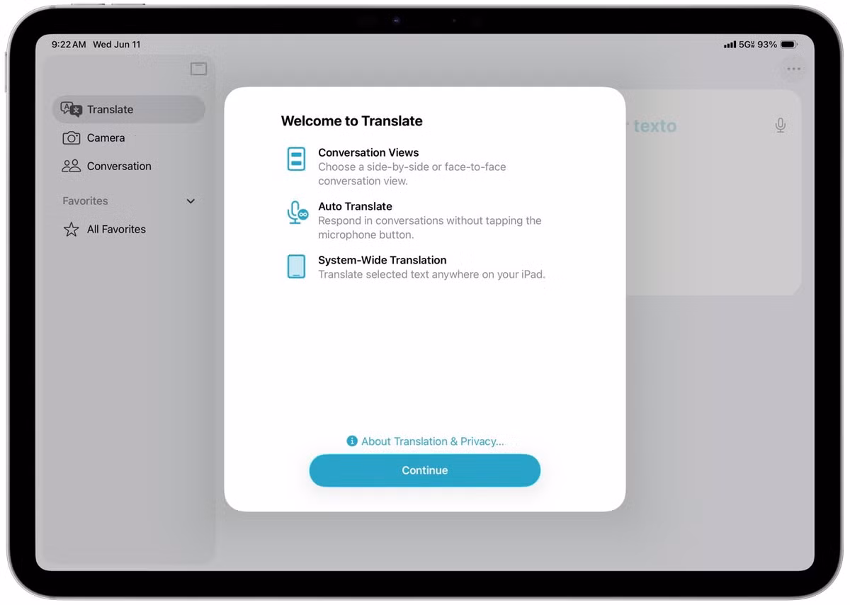 Hệ thống hỗ trợ hơn 70 ngôn ngữ, giúp người dùng nắm bắt trọn vẹn ngữ cảnh trong hội thoại thực tế.