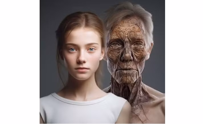 Các kỹ sư của UNILAD đã dùng Midjourney để mô phỏng hình ảnh con người năm 3000. (Ảnh: UNILAD)