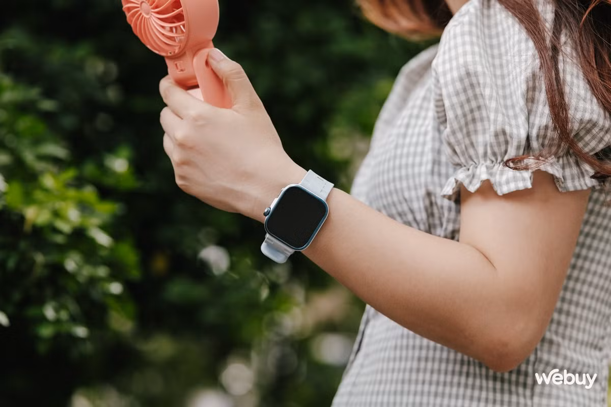 1. Huawei Watch Fit 4 Pro có khả năng chống nước 5ATM, hỗ trợ định vị GPS độc lập và nghe gọi qua eSIM. (Ảnh: Webuy)