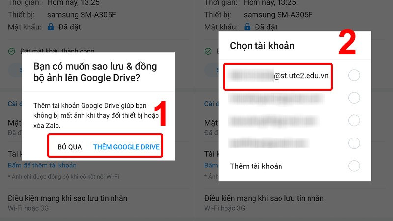 Mỗi bản sao lưu đều được mã hóa bằng mật khẩu riêng và sẽ không thể khôi phục nếu người dùng quên mật khẩu này.