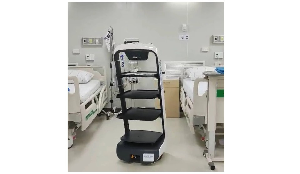 Bước ngoặt lớn đến trong đại dịch Covid-19 khi hàng trăm robot Pudu được triển khai tại bệnh viện, mở ra làn sóng đơn hàng toàn cầu.