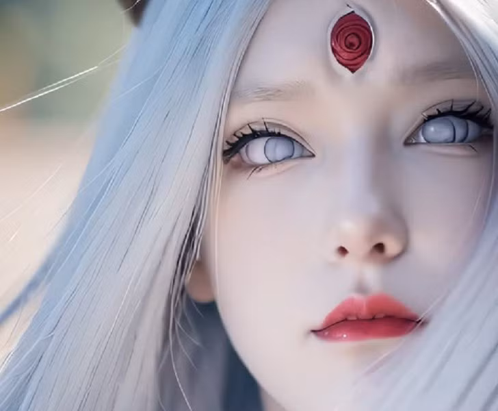 Không chỉ chú trọng ngoại hình, AI còn tái tạo “cửa sổ tâm hồn” của Kaguya với chiều sâu cảm xúc hiếm có.