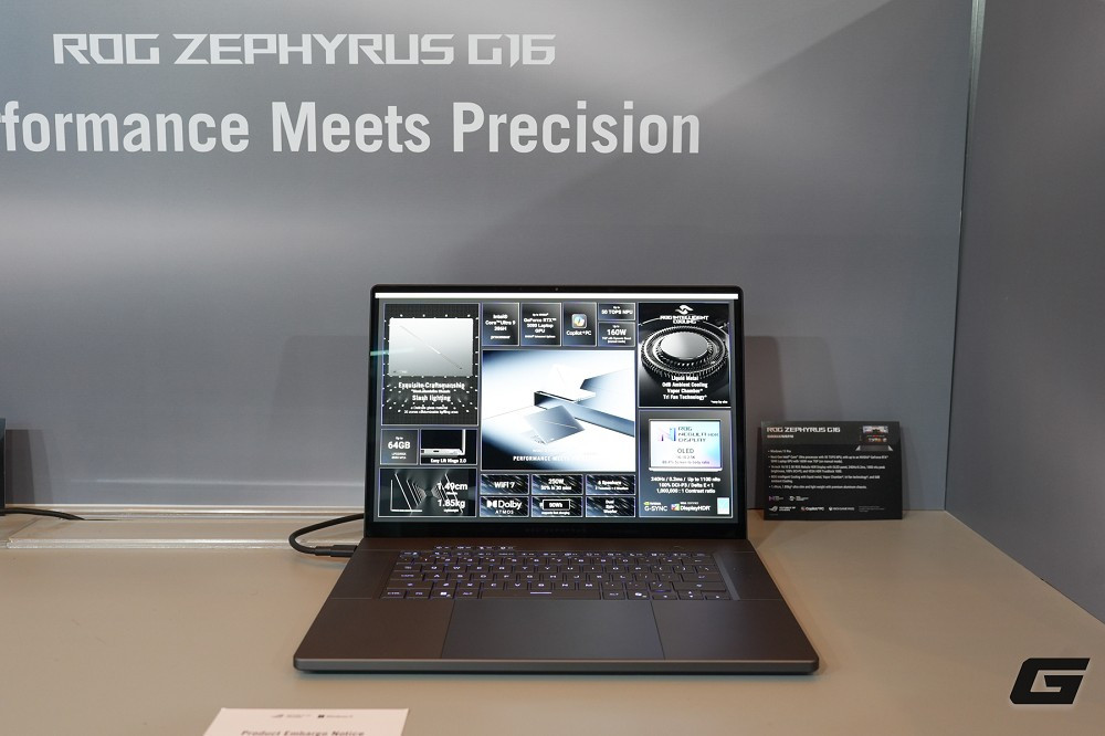 Bộ đôi Zephyrus G14 và G16 2026 tái định nghĩa laptop gaming mỏng nhẹ khi chỉ từ 1,5kg nhưng đạt TGP lên tới 160W. (Ảnh: Genk)