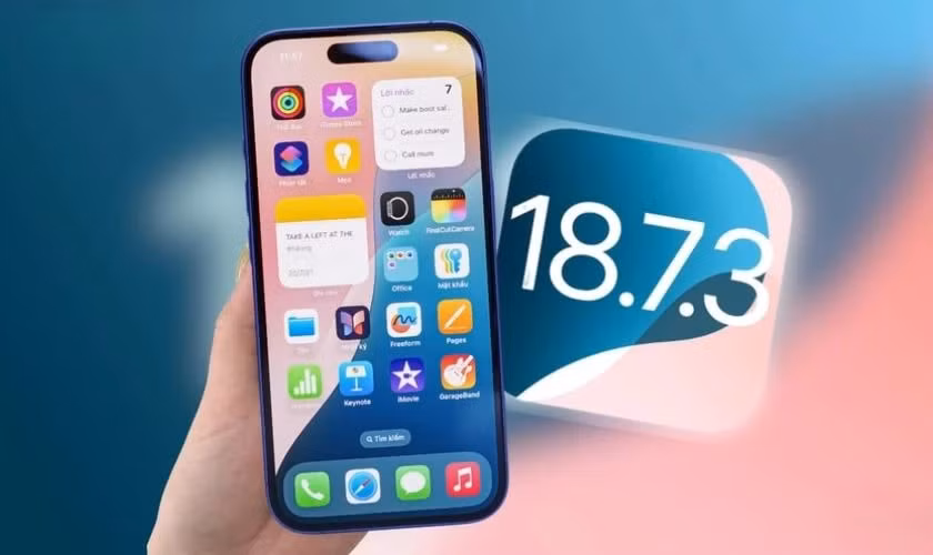 Hiện tại, iOS 18.7.3 chỉ còn khả dụng cho iPhone XS, XS Max và XR, ba mẫu đã bị loại khỏi danh sách nâng cấp iOS mới.
