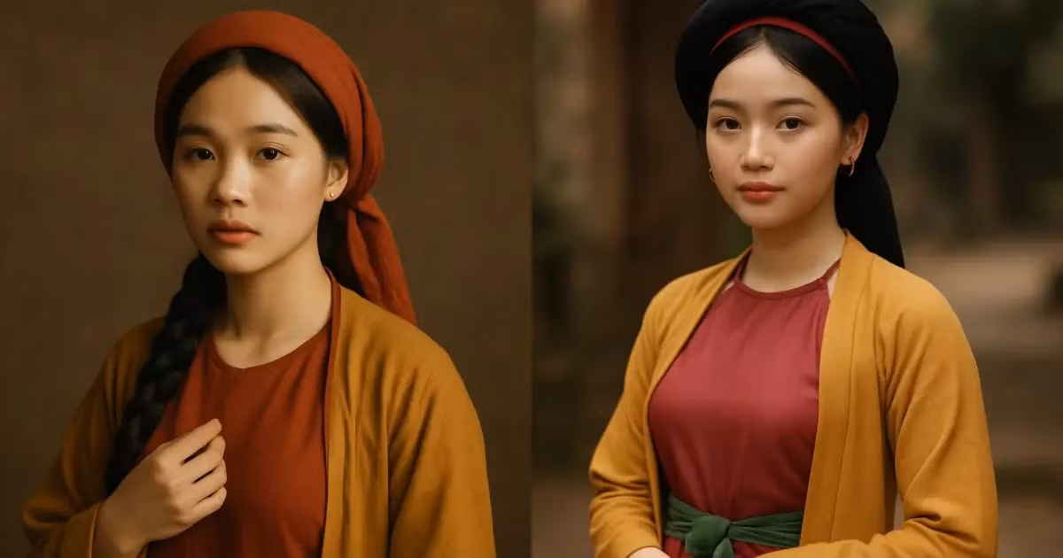 Mới đây, cộng đồng mạng đã sử dụng AI để tái hiện gương mặt hai nhân vật này dựa trên mô tả cổ tích.