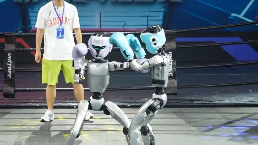 Unitree tiết lộ sẽ sớm nâng cấp robot với cảm biến chuyển động thông minh hơn.(Ảnh: China Plus South Africa)