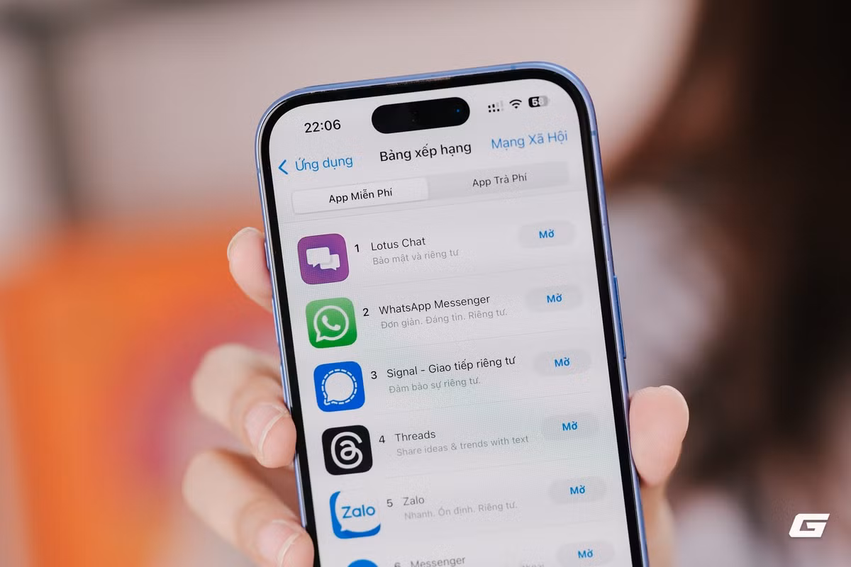 Lượt tải tăng mạnh trên cả di động lẫn trình duyệt web, cho thấy Lotus Chat đang lan rộng vào môi trường công sở và học tập.(Ảnh: Thế Duyệt/ Đời sống pháp luật)