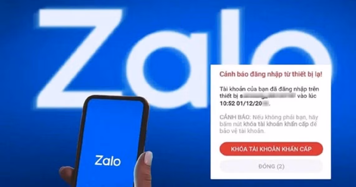 Trong trường hợp không phải bạn, cần nhanh chóng đổi mật khẩu để bảo vệ tài khoản.