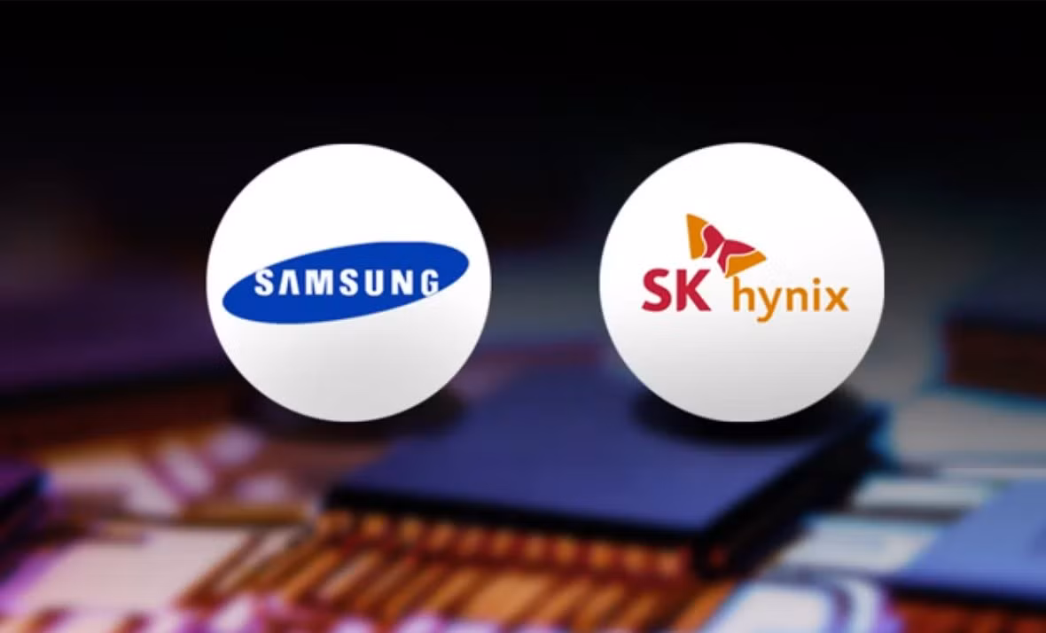 Các chip nhớ HBM của Samsung và SK Hynix vốn là linh kiện quan trọng cho hệ thống AI.