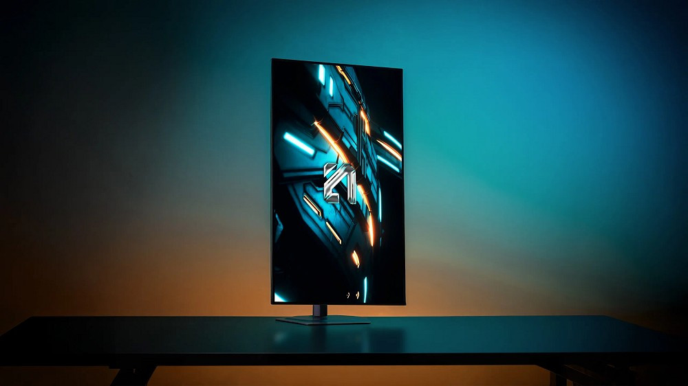 Gigabyte cũng tích hợp công tắc KVM, hỗ trợ DisplayPort 1.4, HDMI 2.1, USB-C và USB-A cho khả năng kết nối đa thiết bị.